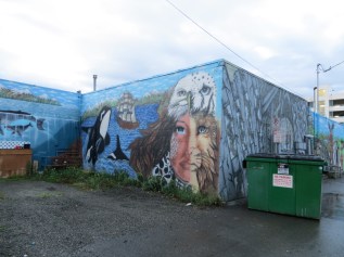The Shape Shifter is still my favorite mural in Anchorage ...Ziggy did this in collaboration with one or two others.